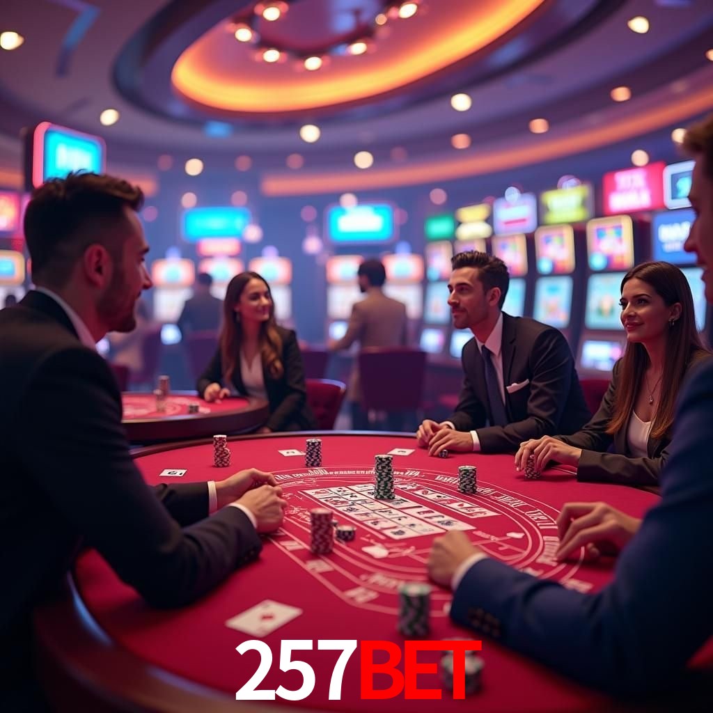Interface do App 257bet